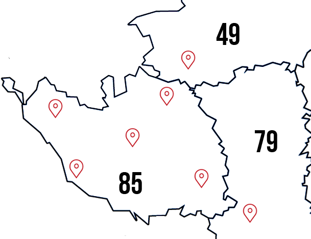 Carte de vendee Rondeau